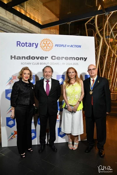 Rodolphe Melki: President of the Rotary Club of Beirut Cedars